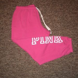 pink sweatpants
